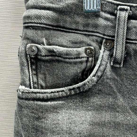 Agolde Jeans Womens 26 Sophe High Rise Skinny Cotton Stretch Pockets Gray - Picture 4 of 10